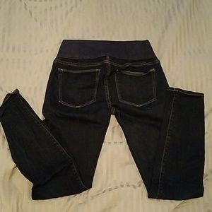 Gap maternity jeans size 26 2R always skinny dark